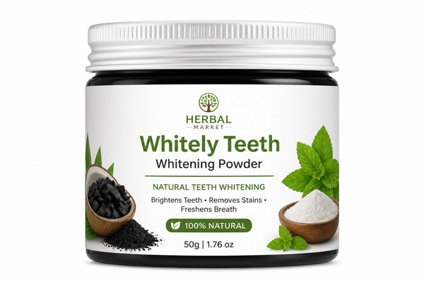 Whitely Teeth Whitening Powder – Bright Smile, Naturally
