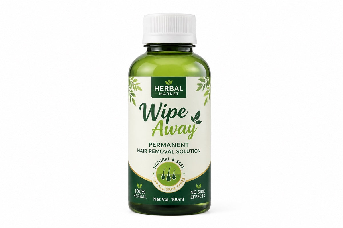 Wipe Away (Permanent Hair Removal Solution)
