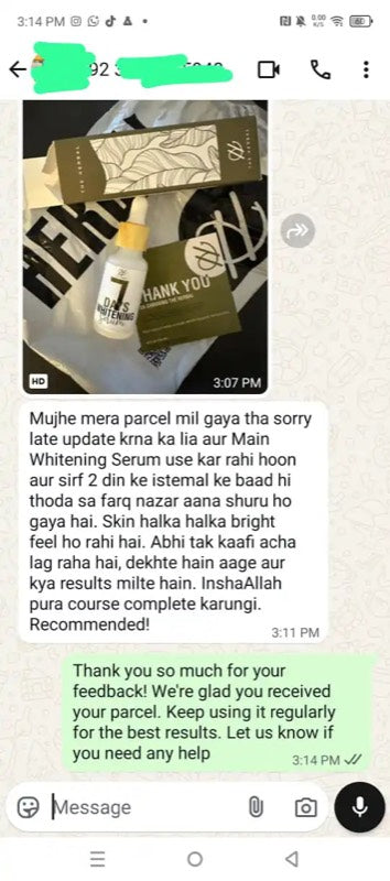 Happy client order 2