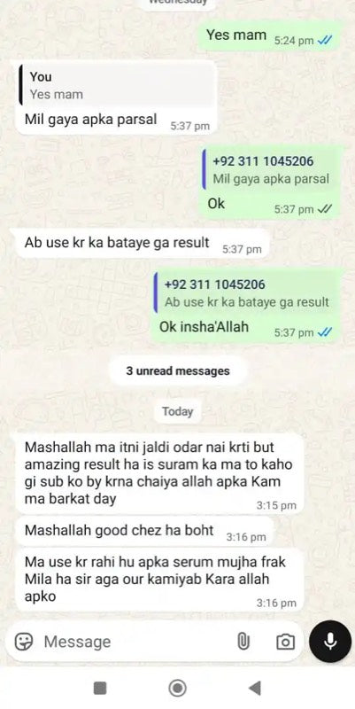 Happy client order 14